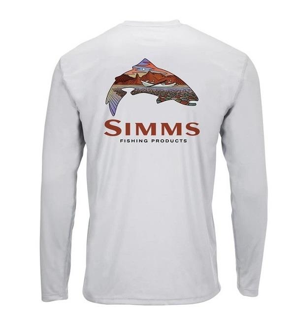 Simms Solar Tech LS Tee - Mens