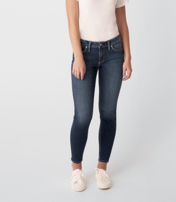 Elyse Mid Rise Skinny Jeans - Womens