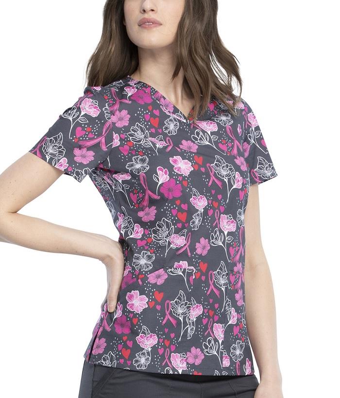Cherokee V-Neck Scrub Top - Womens