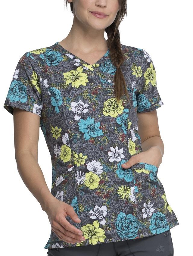 Dickies Mock Wrap Top - Womens