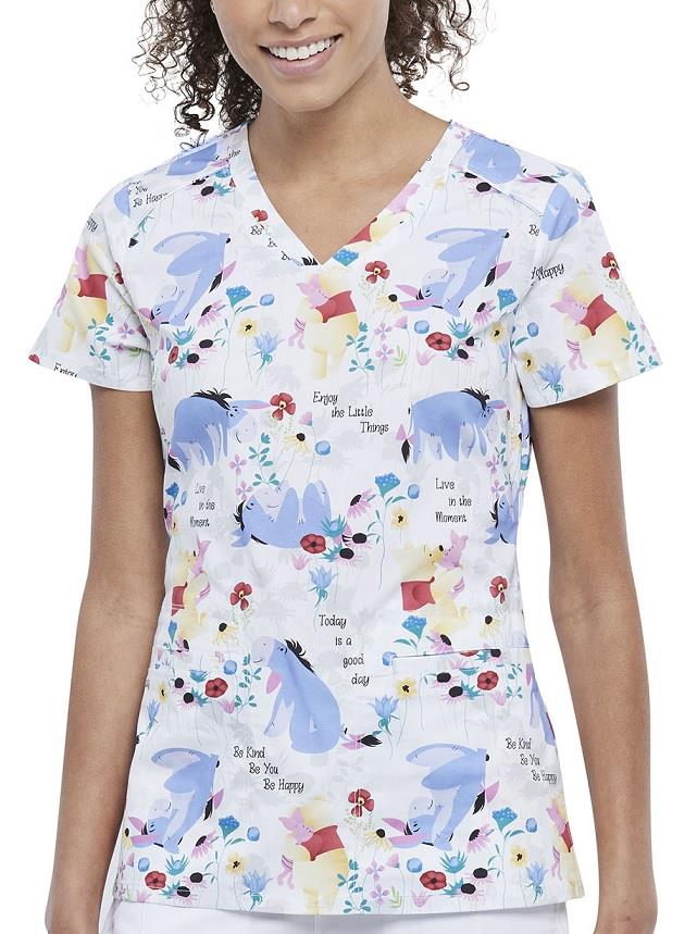 Cherokee V-Neck Scrub Top - Womens