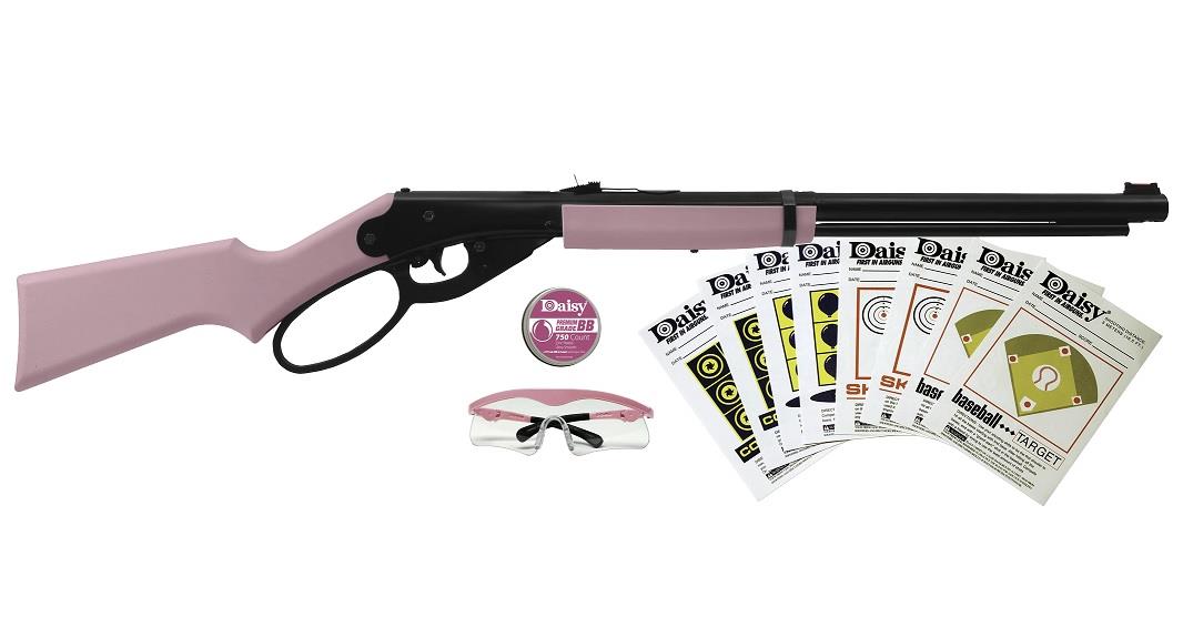 Daisy Pink Red Ryder Fun Kit, .177 BBs, 350 FPS