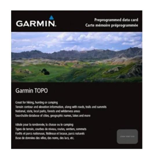 Garmin SD Data Card TOPO - Eastern Canada