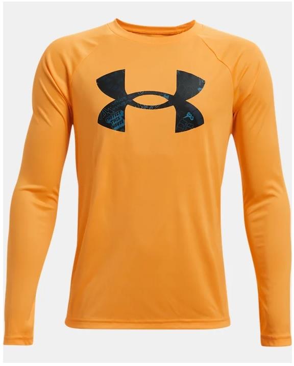 UA Tech Logo Fill Long Sleeve - Boys