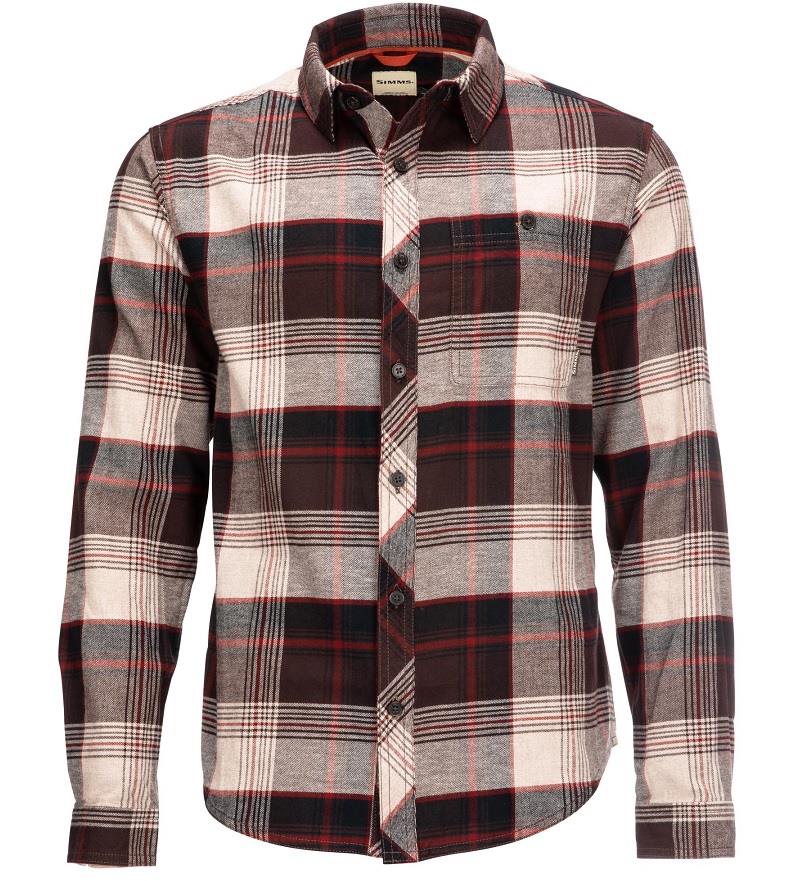 Simms Dockwear Cotton Flannel Shirt - Mens