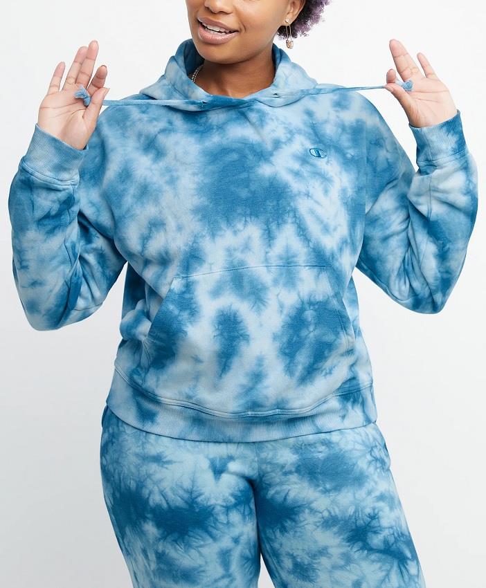 Champion Relaxed Fleece Dye Hoodie - Womens