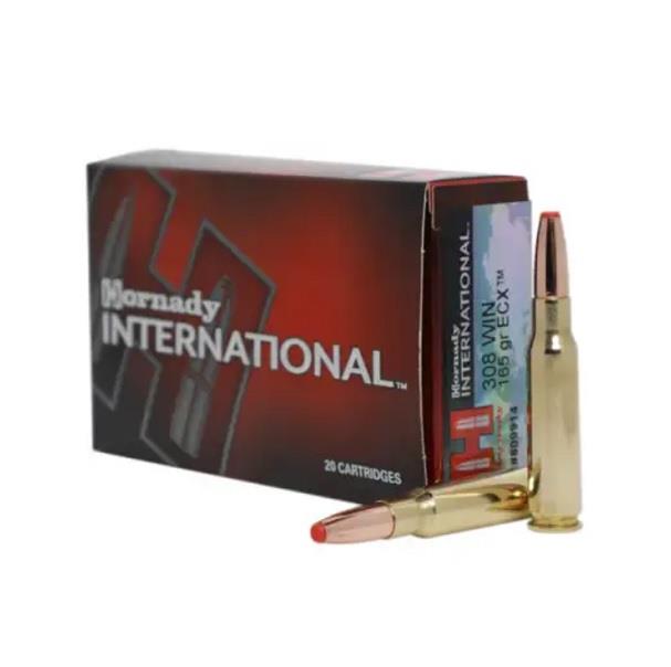 Hornady International 308 Win 165 Gr., ECX - 20 Count
