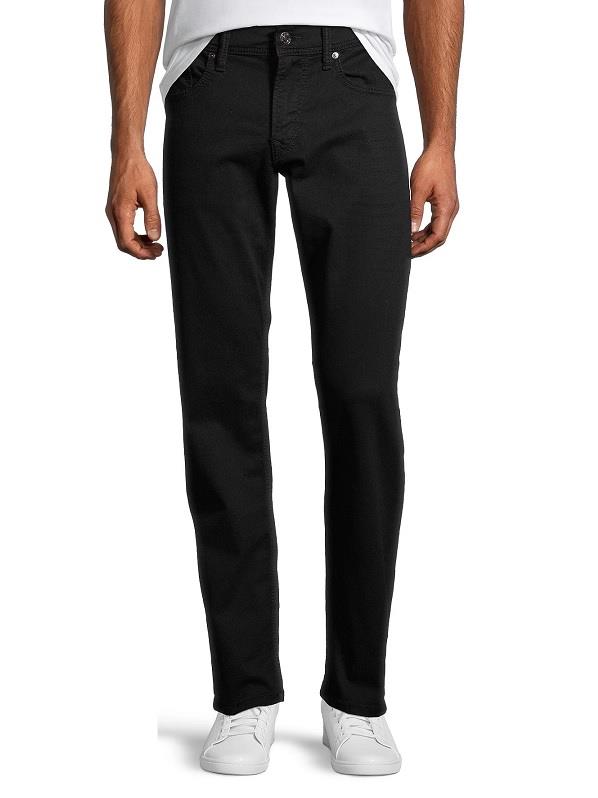 Eddie Relaxed Fit Tapered Jeans Black - Mens