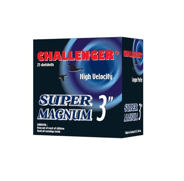 Challenger 12GA 3", 1-7/8oz Super Magnum Lead #2 - 25 Rounds