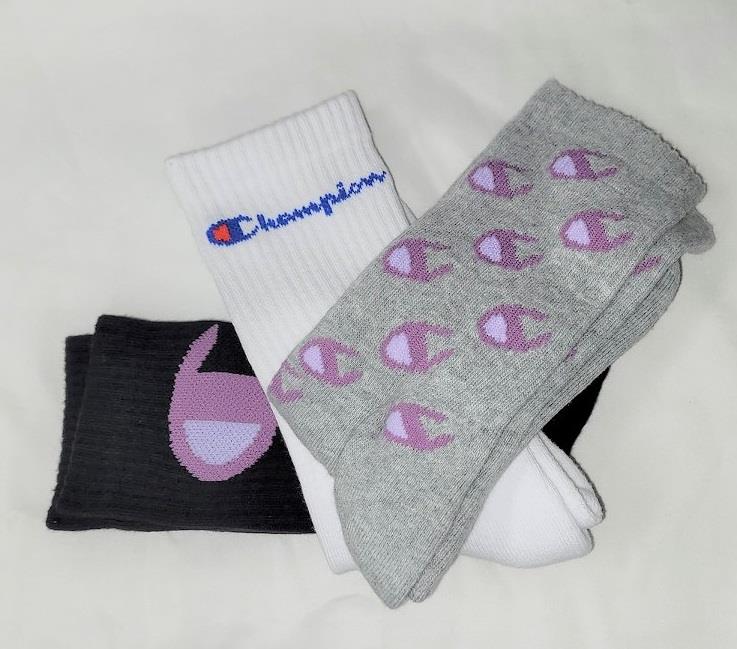 Champion Life Crew 3 Pairs - Womens