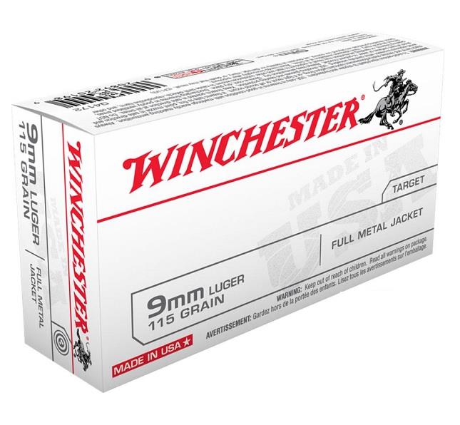 Target 9mm, 115 Grain - 50 Rounds