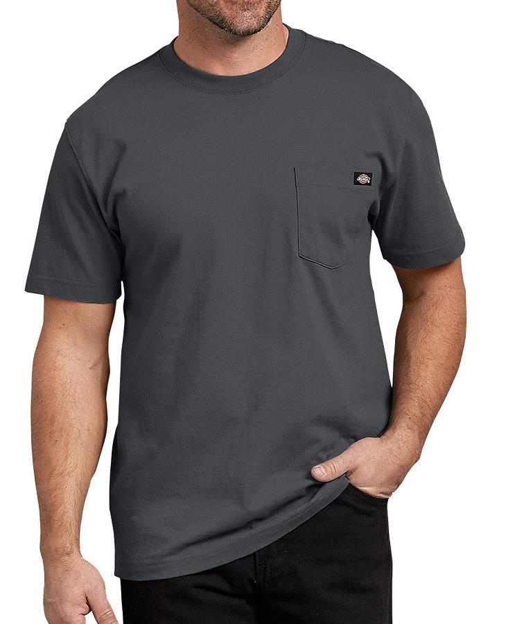 Dickies Short Sleeve Heavyweight Henley Shirt - Mens