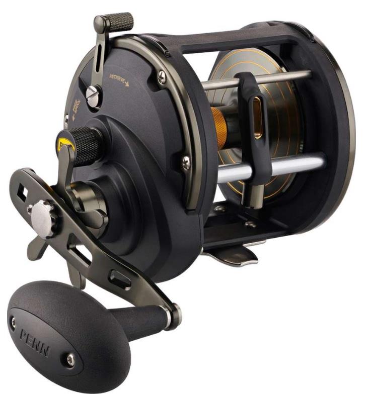 PENN SQLII50LW Squall II Level Wind Cod Reel