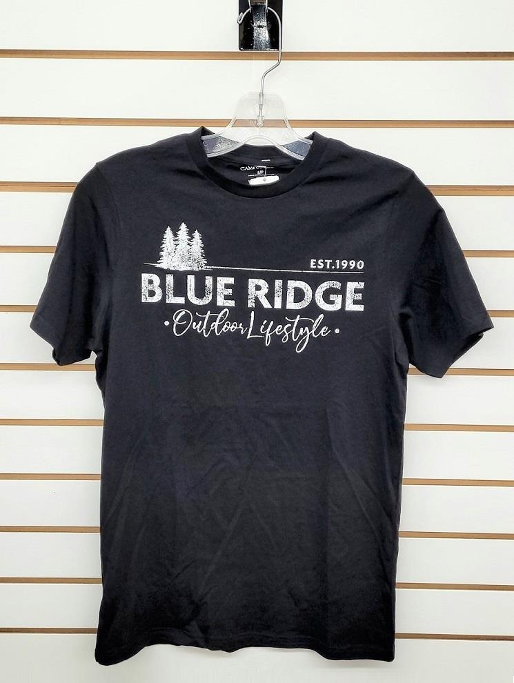 Blue Ridge Solid Logo Tee - Mens