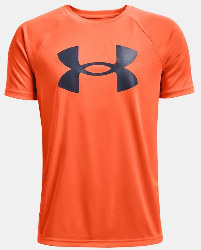 UA Tech Big Logo Short Sleeve - Boys