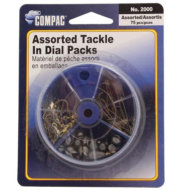 Compac Hooks, Sinkers & Swivels Dial Box