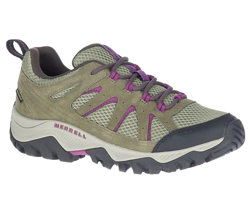Merrell Oakcreek Waterproof Hiking Shoes - Womens
