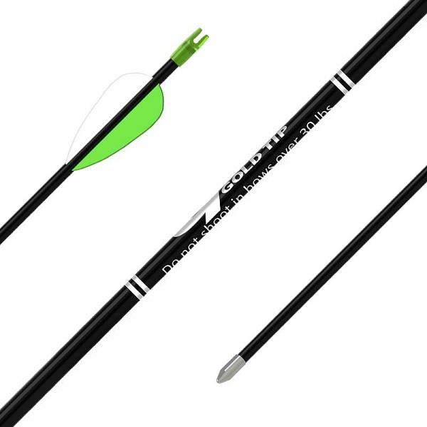 Gold Tip 29" Youth Fiberglass Arrow Under 30lbs - Each