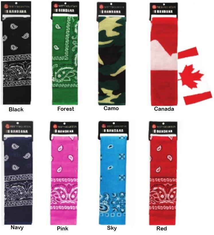 Misty Mountain Bandanas