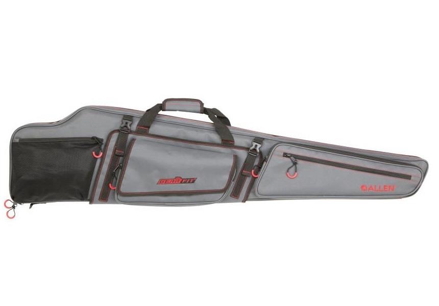 Allen 48" Dakota Gear Fit Rifle Case, Gray/Red