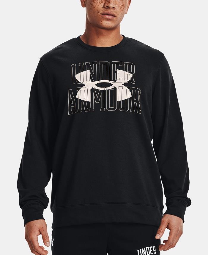 UA Rival Terry Logo Crew - Mens