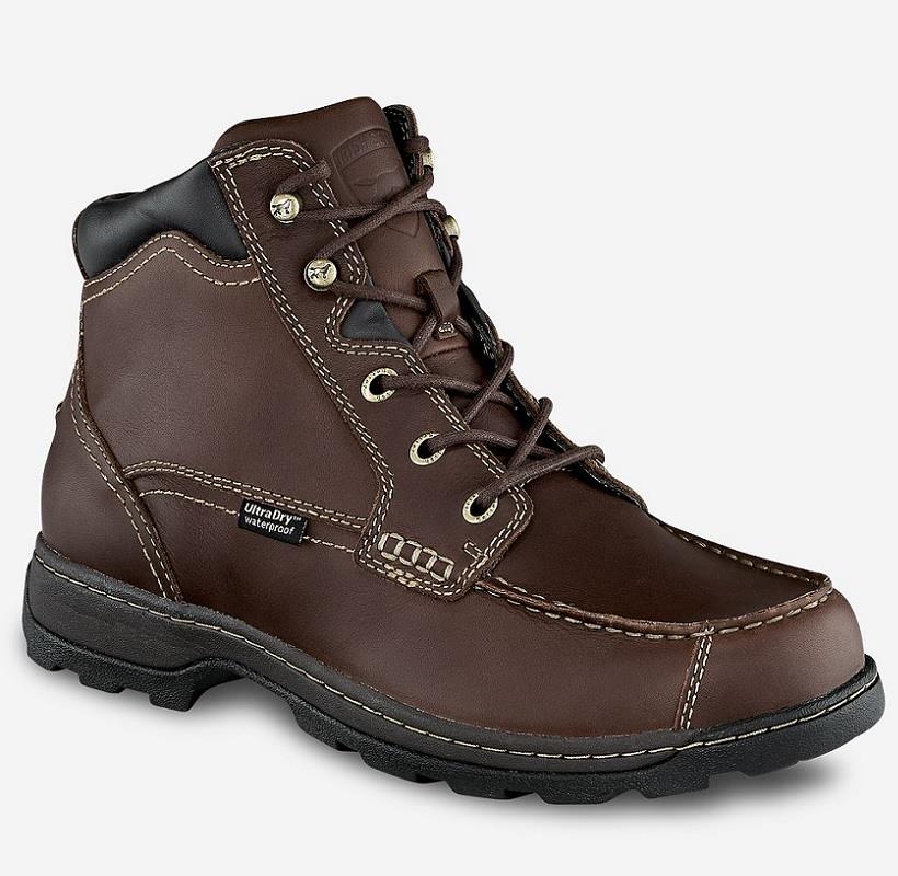 Irish Setter Soft Paw Leather Chukka Boots - Mens