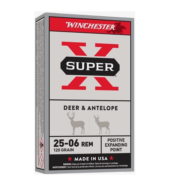 Super X 25-06 Remington, 120 Grain - 20 Count