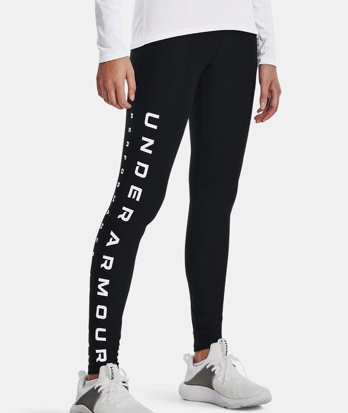 UA Armour Branded HeatGear Leggings - Womens