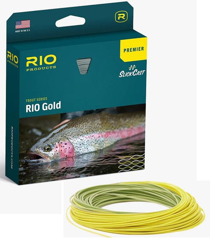 RIO Gold WF6F Moss/Gold Fly Line
