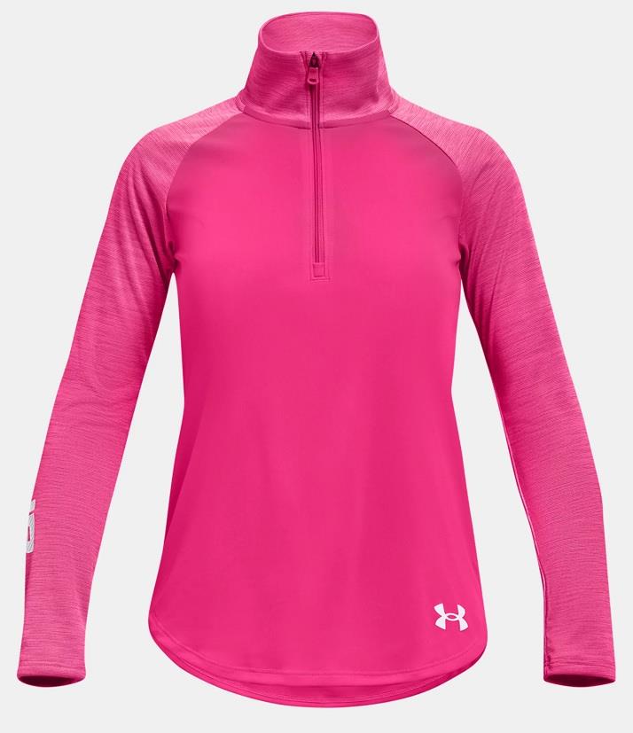 UA Tech Graphic 1/2 Zip - Girls