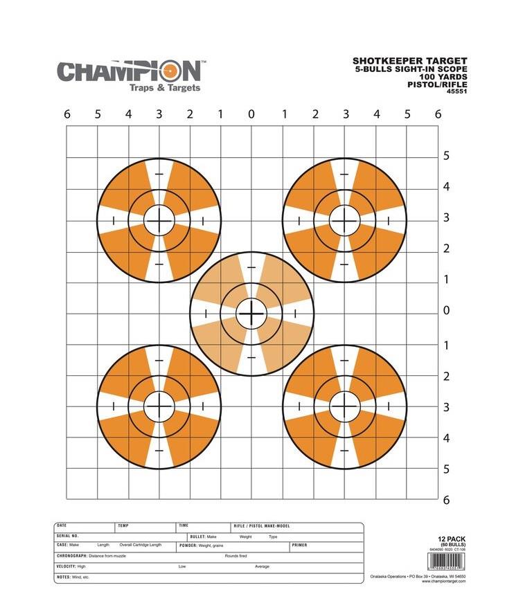 Shot Keeper Sight In Targets