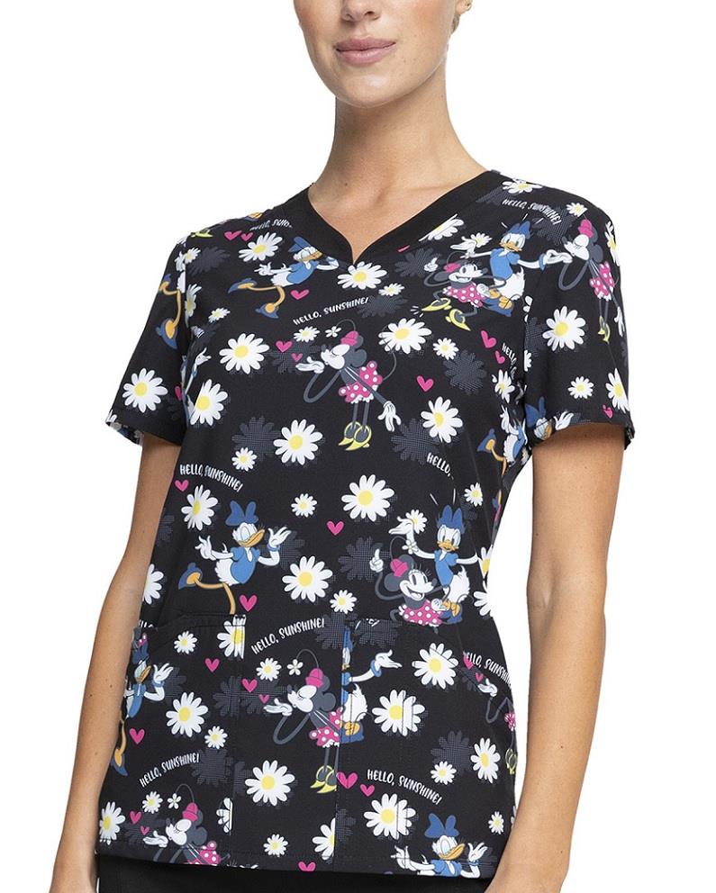 Cherokee Tooniforms V-Neck - Womens