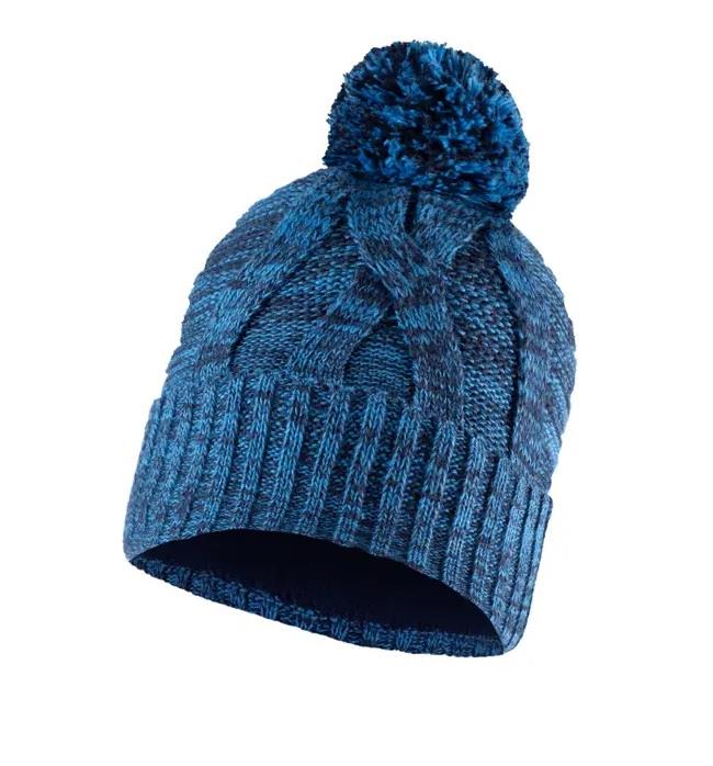 Buff Knitted & Polar Blein Beanie - Kids