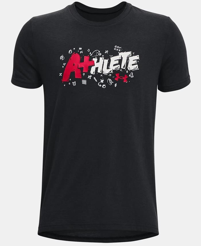 UA Athlete Short Sleeve - Boys