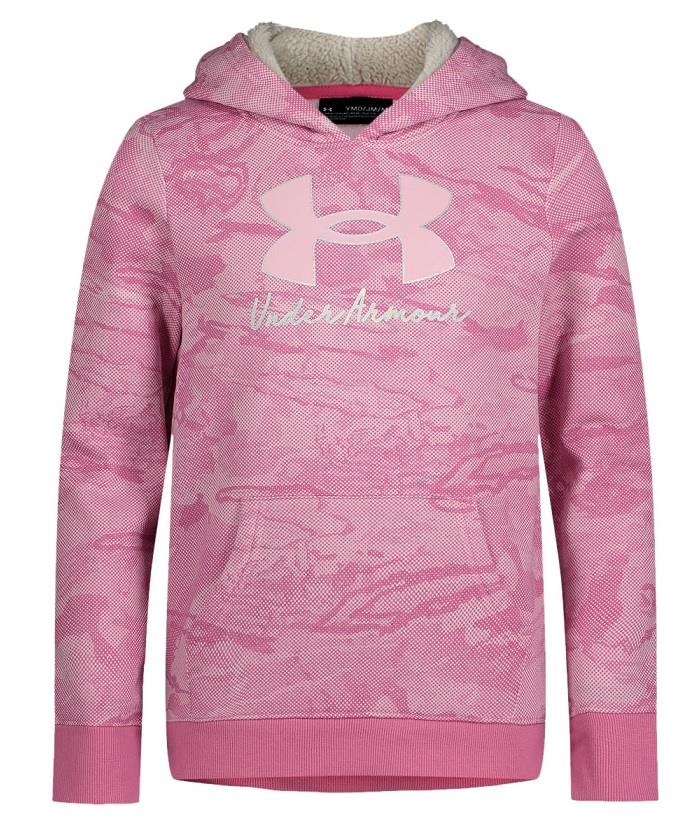 UA Halftone Reaper Logo Graphic Hoodie - Girls