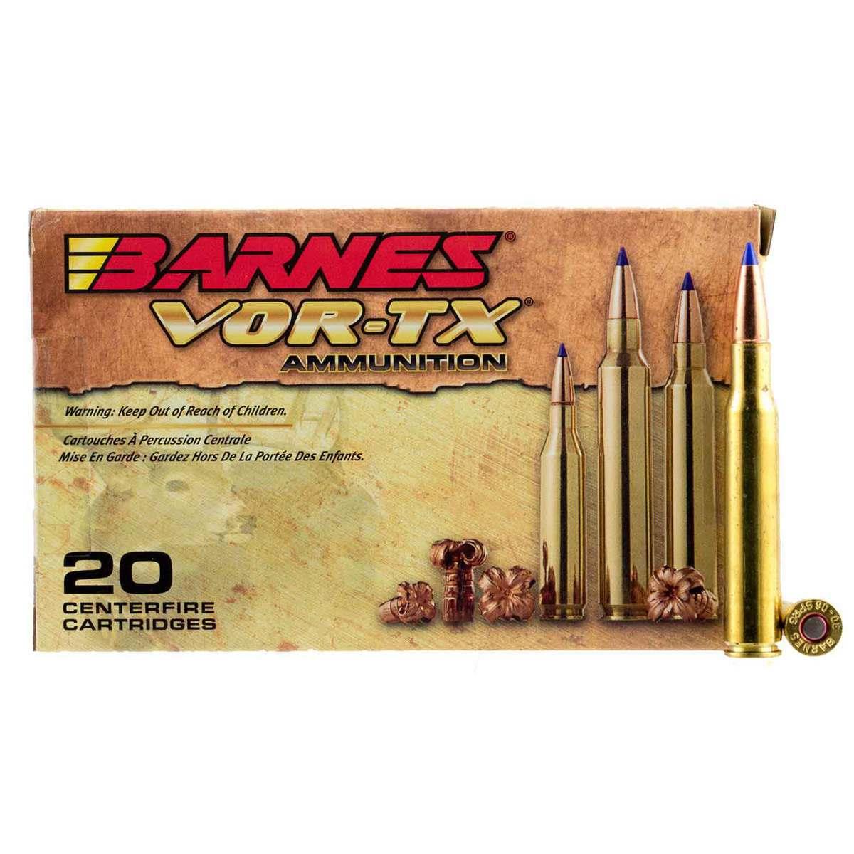 Barnes VOR-TX 30-06 Sprg 168GR TTS