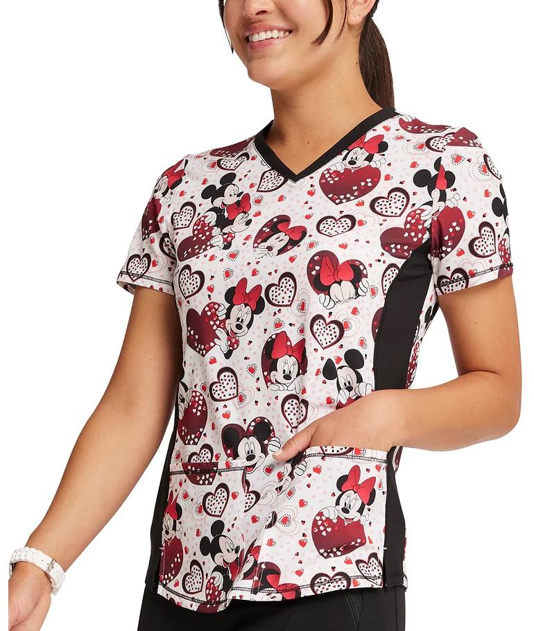 Tooniforms Disney V-Neck Top - Womens