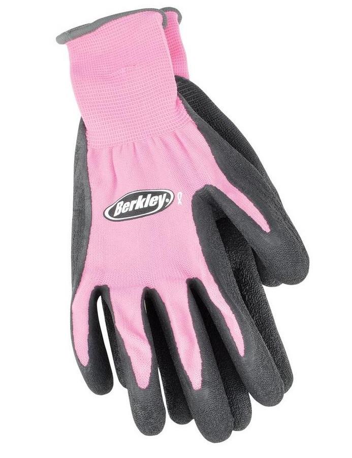 Berkley Coated Grip Gloves - Pink