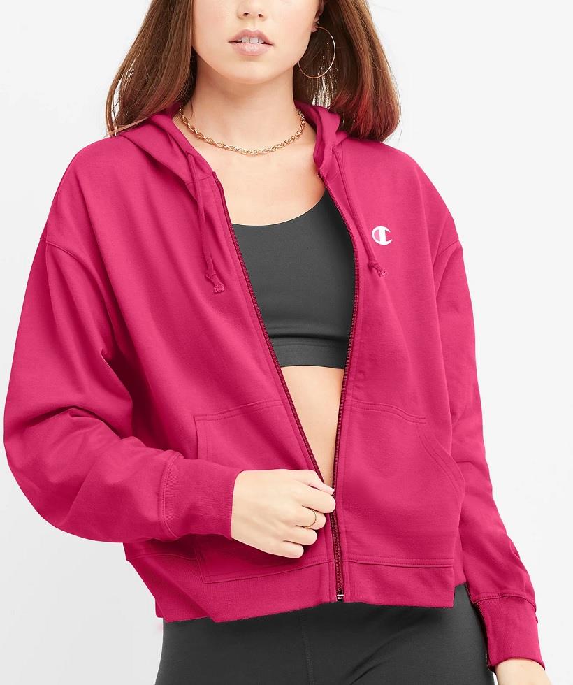 Champion Zip-Up Hoodie - Womens