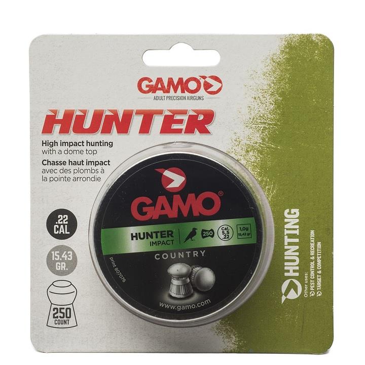 Gamo Hunter Impact Pellets .22Cal - 250ct
