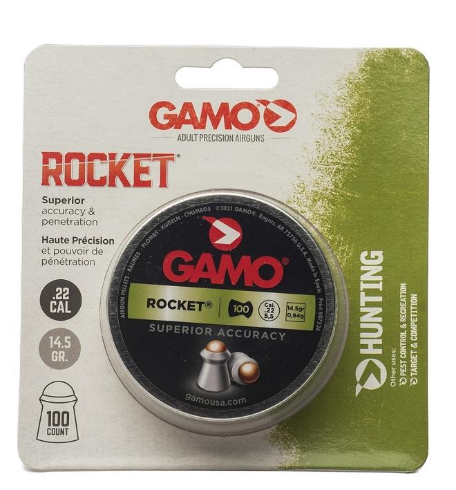 Gamo Rocket Pellets .22Cal - 100ct