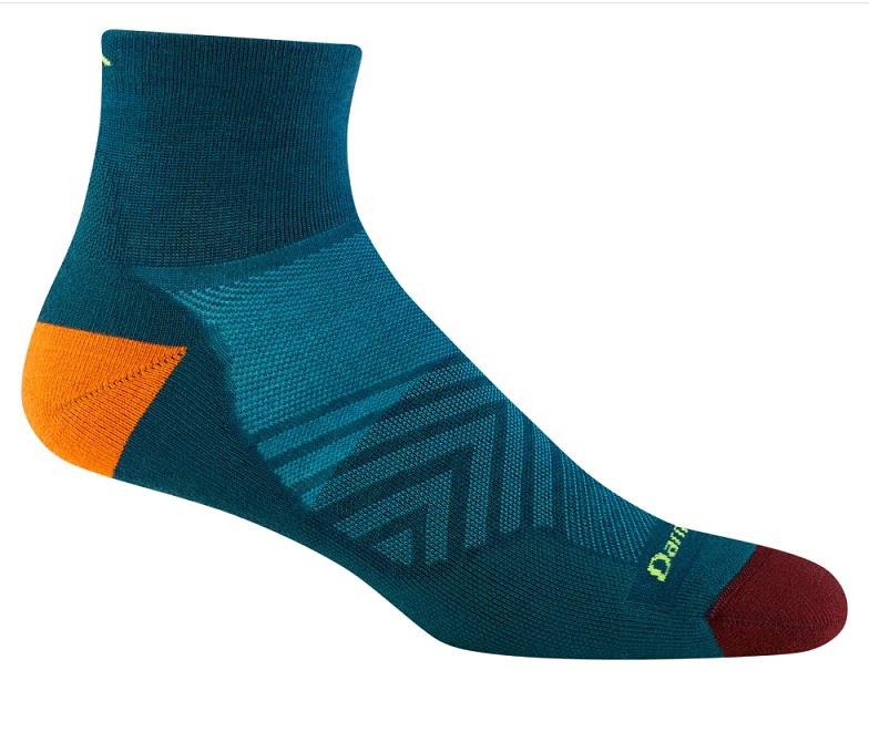 Darn Tough Run Quarter Ultra-Lightweight Running Sock - Mens