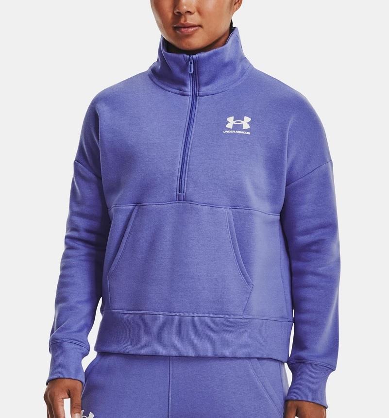 UA Rival Fleece 1/2 Zip - Womens