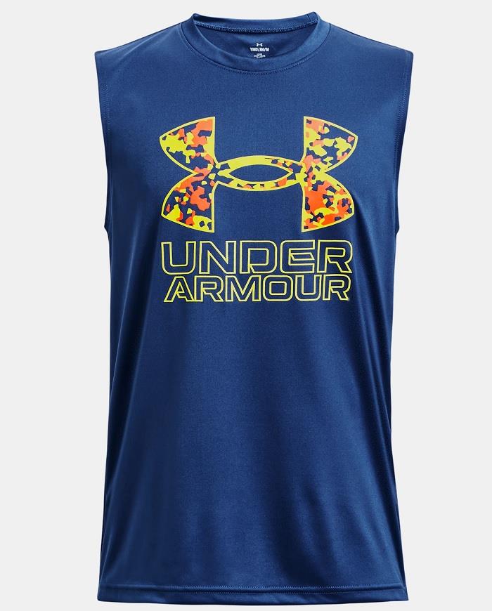 UA Tech Hybrid Print Fill Tank - Boys
