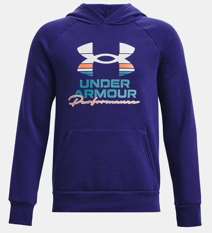 UA Rival Fleece Graphic Hoodie - Boys