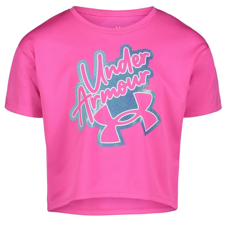 UA Gradient Knockout Logo Cropped(4-6x) - Girls