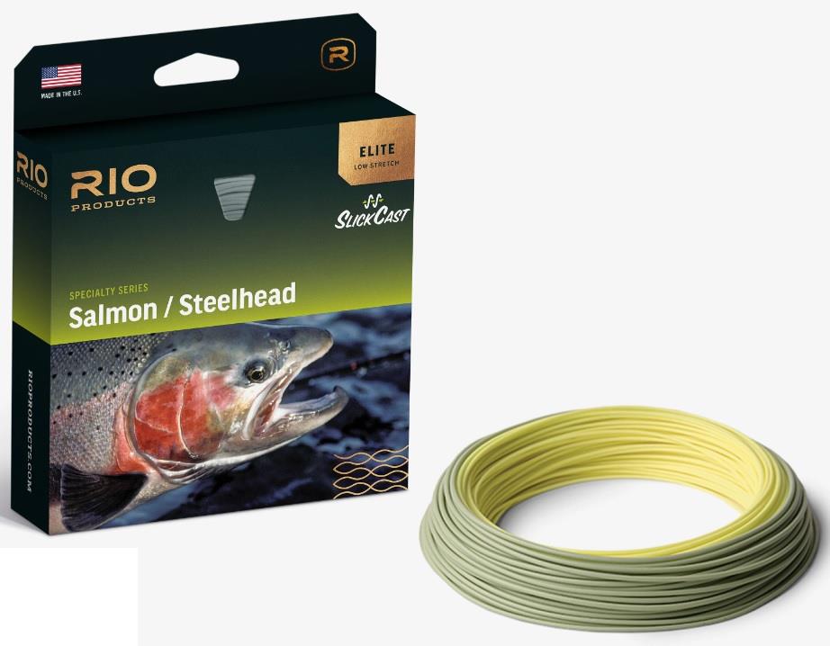 RIO Fly Line Elite Salmon/Steelhead WF8F Moss/Yellow