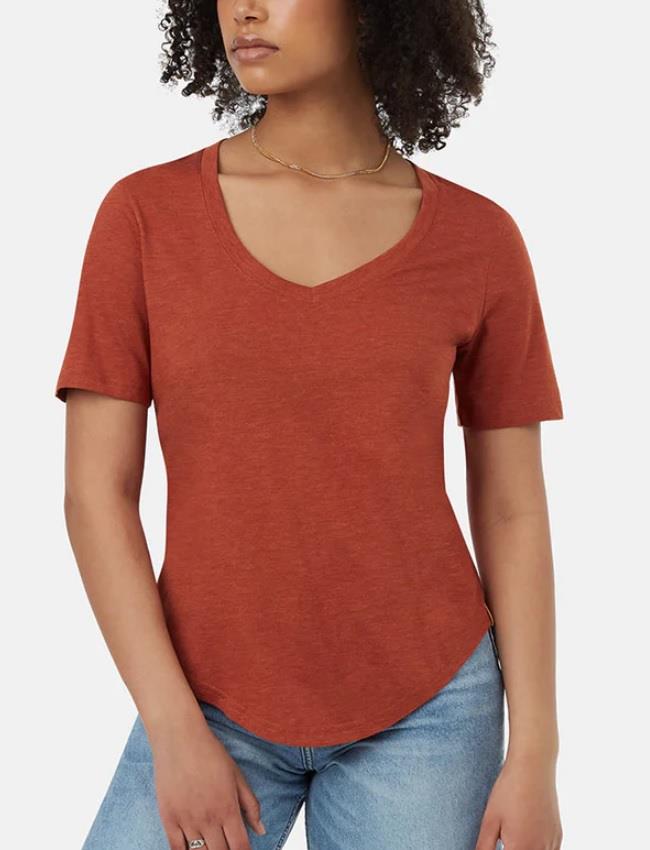 Ten Tree TreeBlend V-Neck T-Shirt - Womens