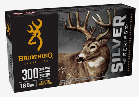 Browning 300 Win Magnum, 180 Grain Silver Series