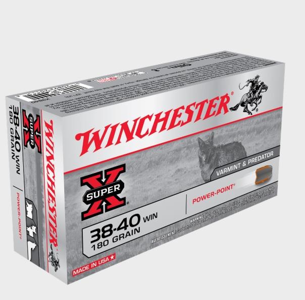 Super X 38-40 Winchester, 180 Grain- 50 Rounds